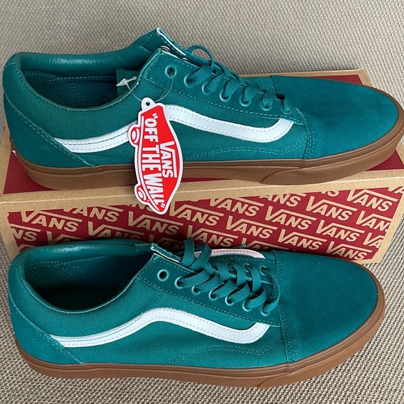 Vans Old Skool Quetzal Green / Gum mens - Picture 15 of 16